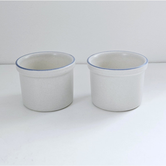 Vintage Pfaltzgraff Custard Cups Two Piece Yorktowne Replacement Ramekins #920 - Picture 4 of 9